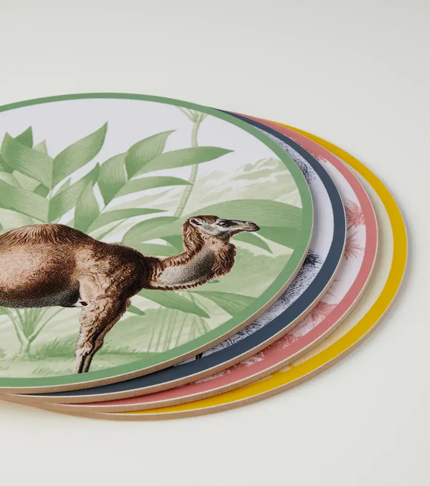 LES OTTOMANS La Menagerie Ottomane set of 4 placemats | Thumbnail 3 LES OTTOMANS La Menagerie Ottomane set of 4 placemats | Thumbnail 3