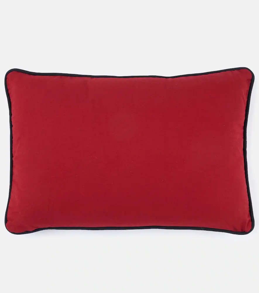 LES OTTOMANS Eye embroidered cotton cushion | Thumbnail 5
