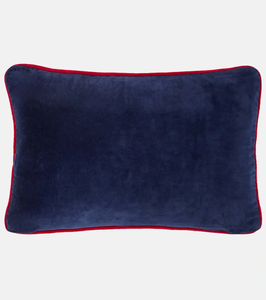 LES OTTOMANS Rock lobster embroidered cushion | Thumbnail 3