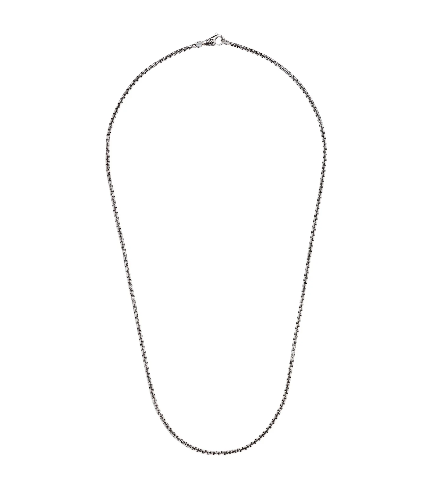 David Yurman Sterling silver chain necklace