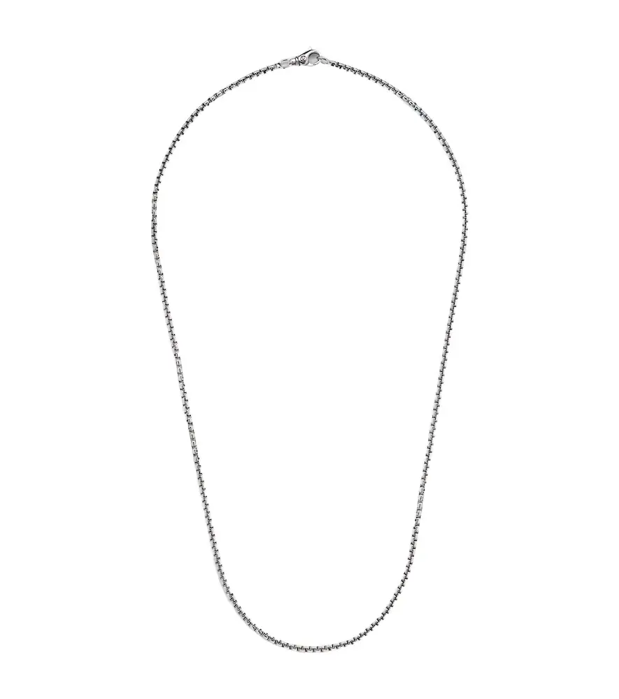David Yurman Sterling silver chain necklace