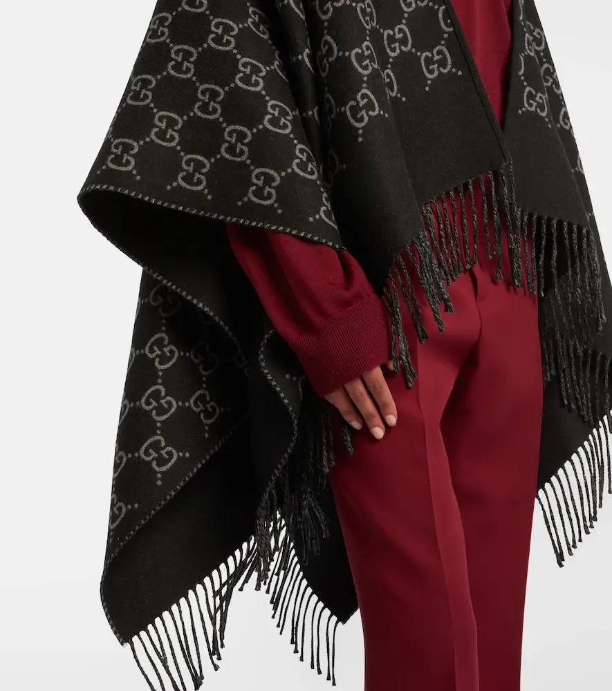 Gucci Wool poncho | Thumbnail 5 Gucci Wool poncho | Thumbnail 5