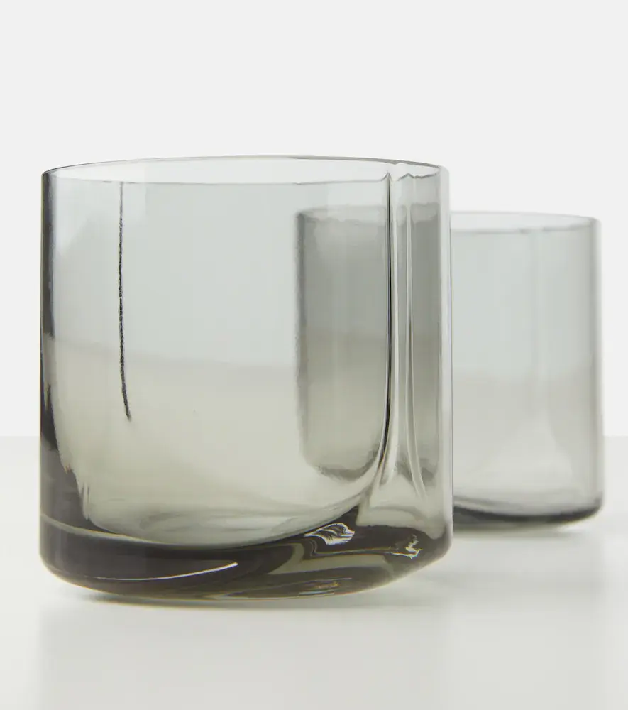 Zaha Hadid Design Hew set of 4 glass tumblers | Thumbnail 3