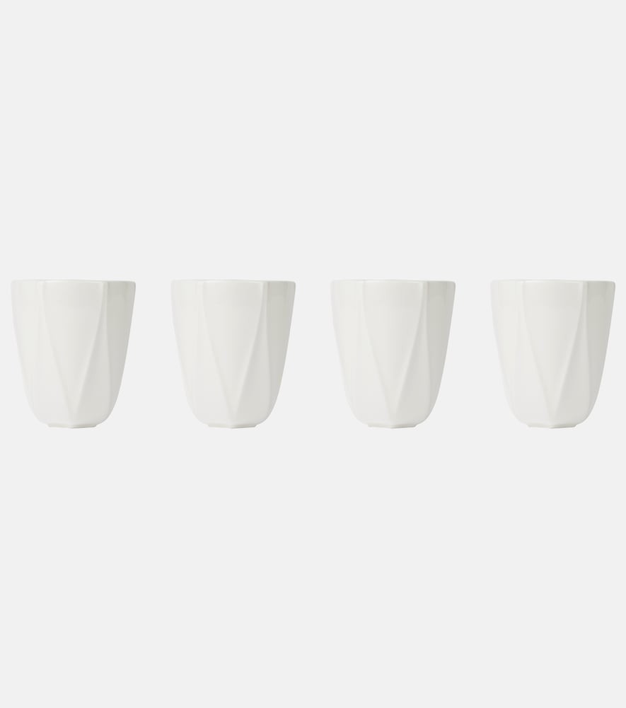Folio set of 4 bone china mugs
