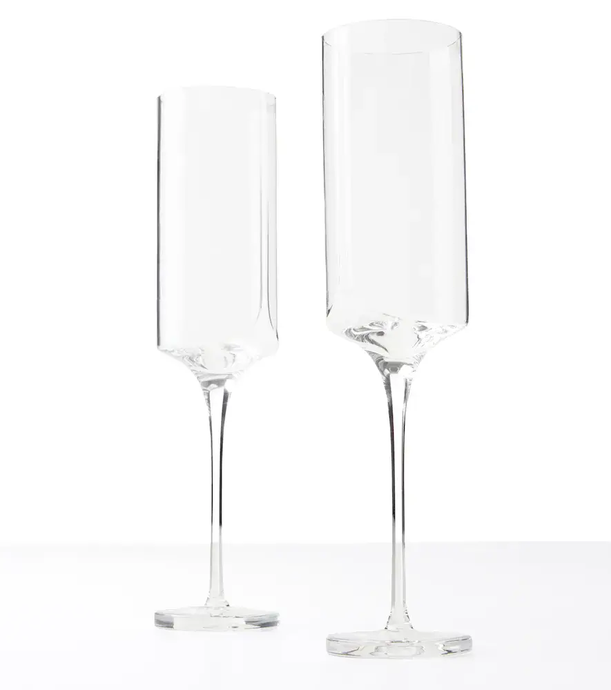 Zaha Hadid Design Hew set of 2 champagne flute glasses | Thumbnail 2