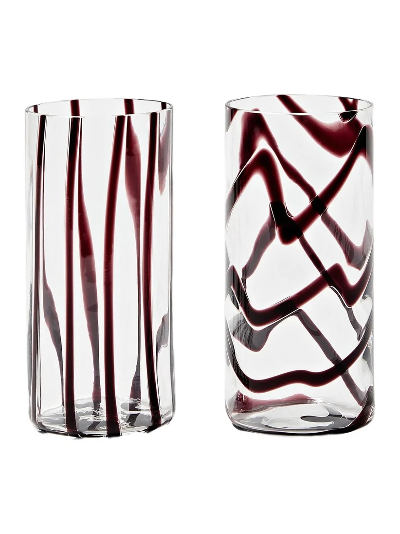 NasonMoretti Cyrcus set of 2 highball glasses