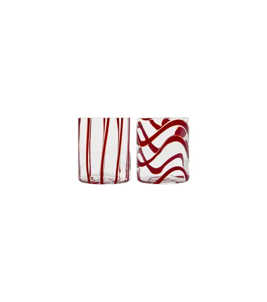 Cyrus Set of 2 glass tumblers