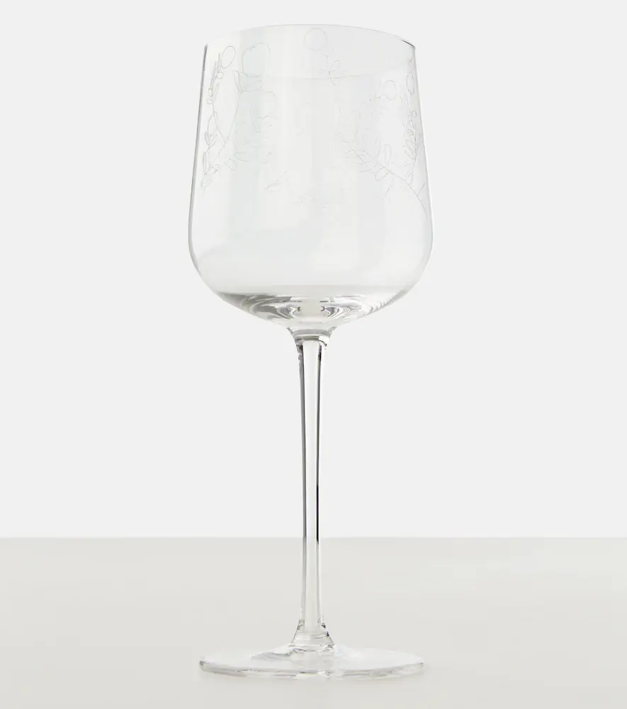 SERAX Midnight Flowers Mirtillo Tea set of 4 wine glasses by Marni | Thumbnail 4