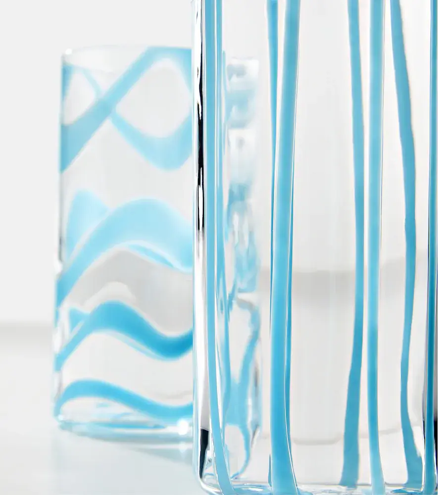 NasonMoretti Cyrcus set of 2 glass highball glasses | Thumbnail 3