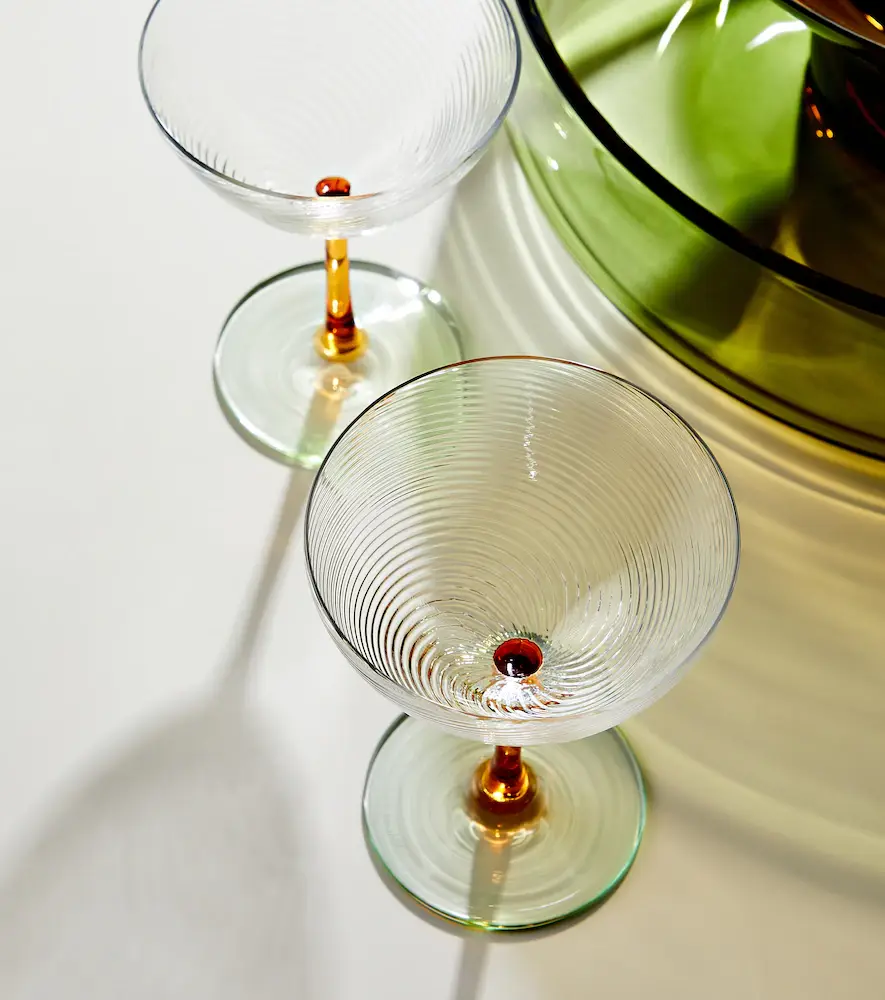 NasonMoretti Set of 2 glass cocktail glasses | Thumbnail 2