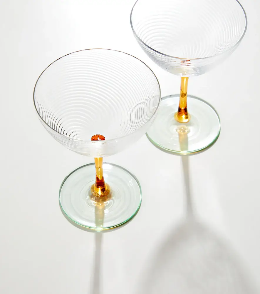 NasonMoretti Set of 2 glass cocktail glasses | Thumbnail 4