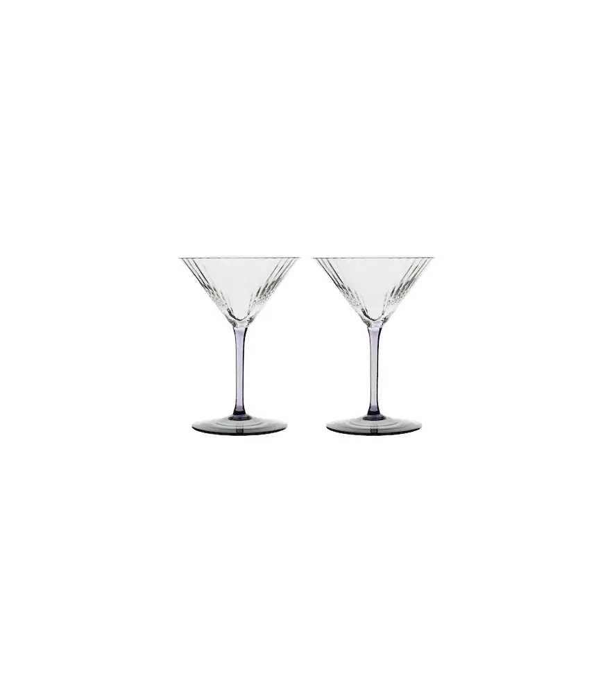 NasonMoretti Set of 2 martini glasses