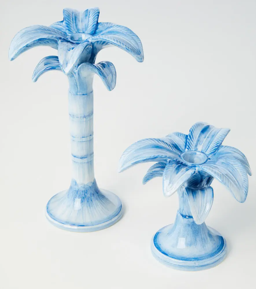 LES OTTOMANS Medium ceramic candle holder | Thumbnail 2