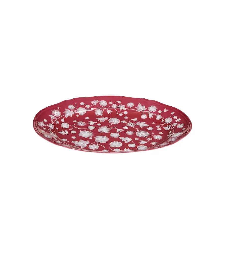 x Ginori 1735 floral porcelain platter