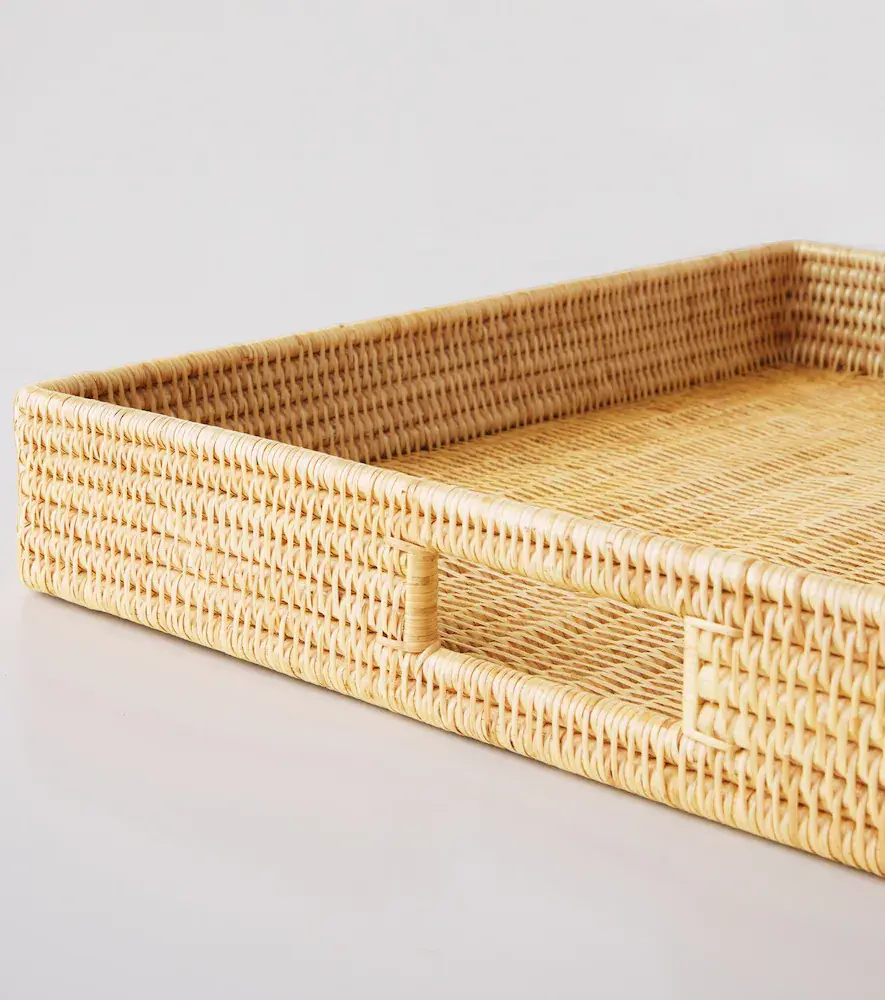 Cabana Sabbia wicker serving tray | Thumbnail 2