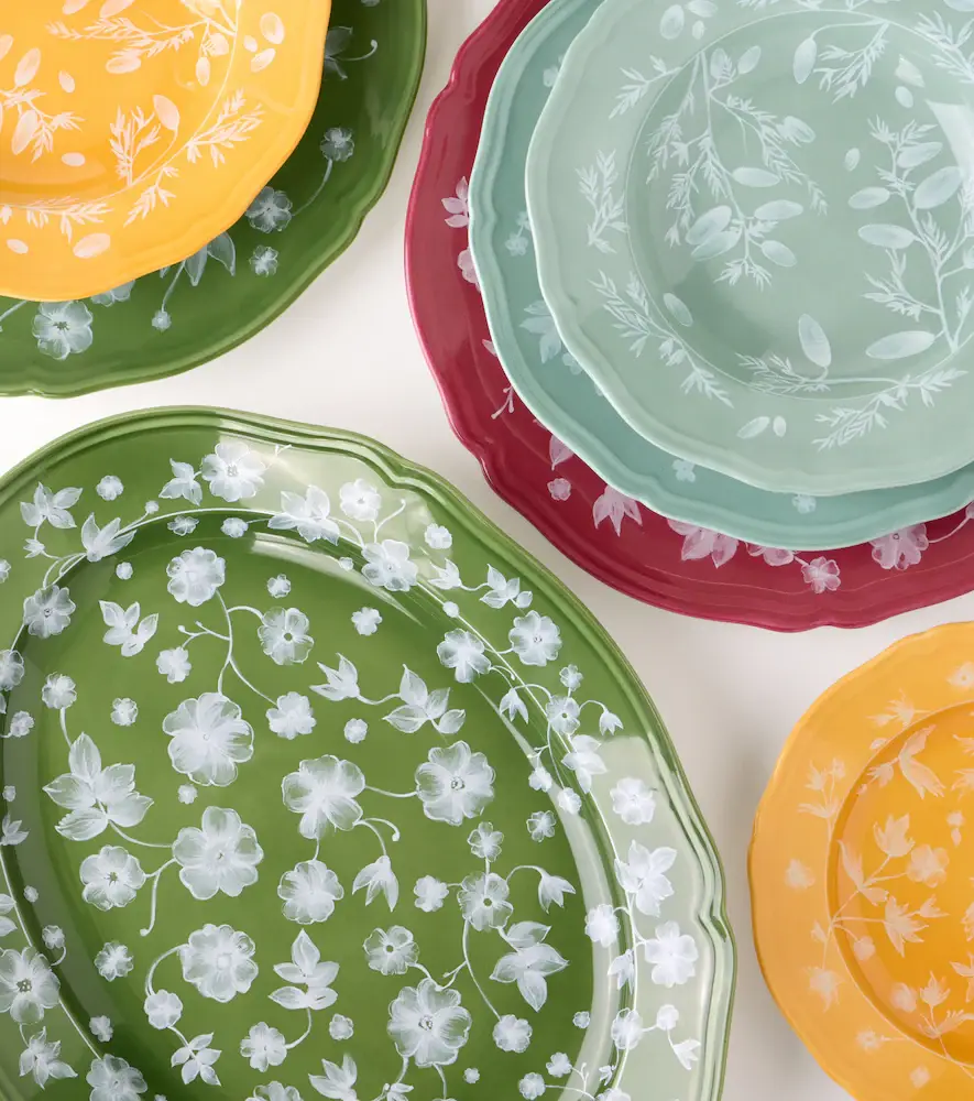 Cabana x Ginori 1735 floral porcelain platter | Thumbnail 3