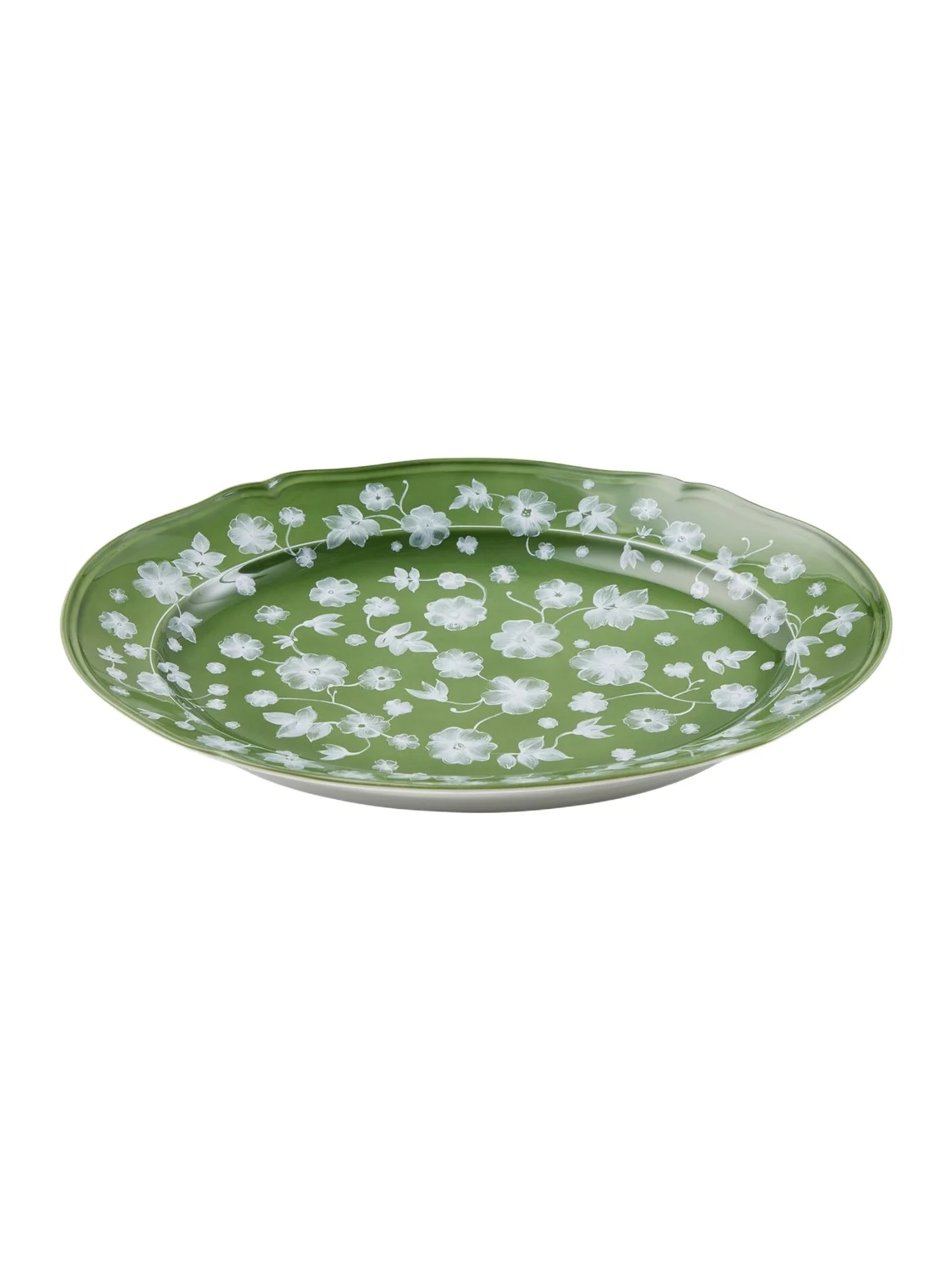Cabana x Ginori 1735 floral porcelain platter