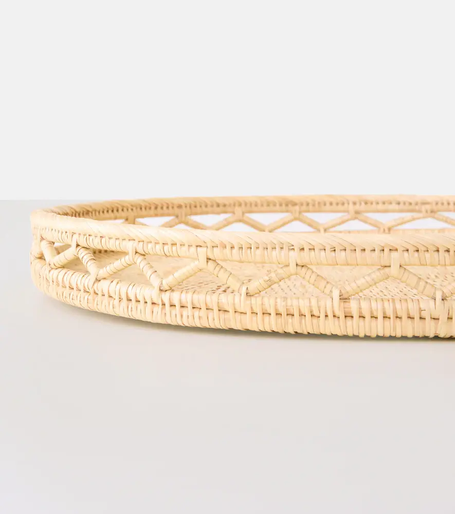 Cabana Sabbia wicker decorative tray | Thumbnail 2