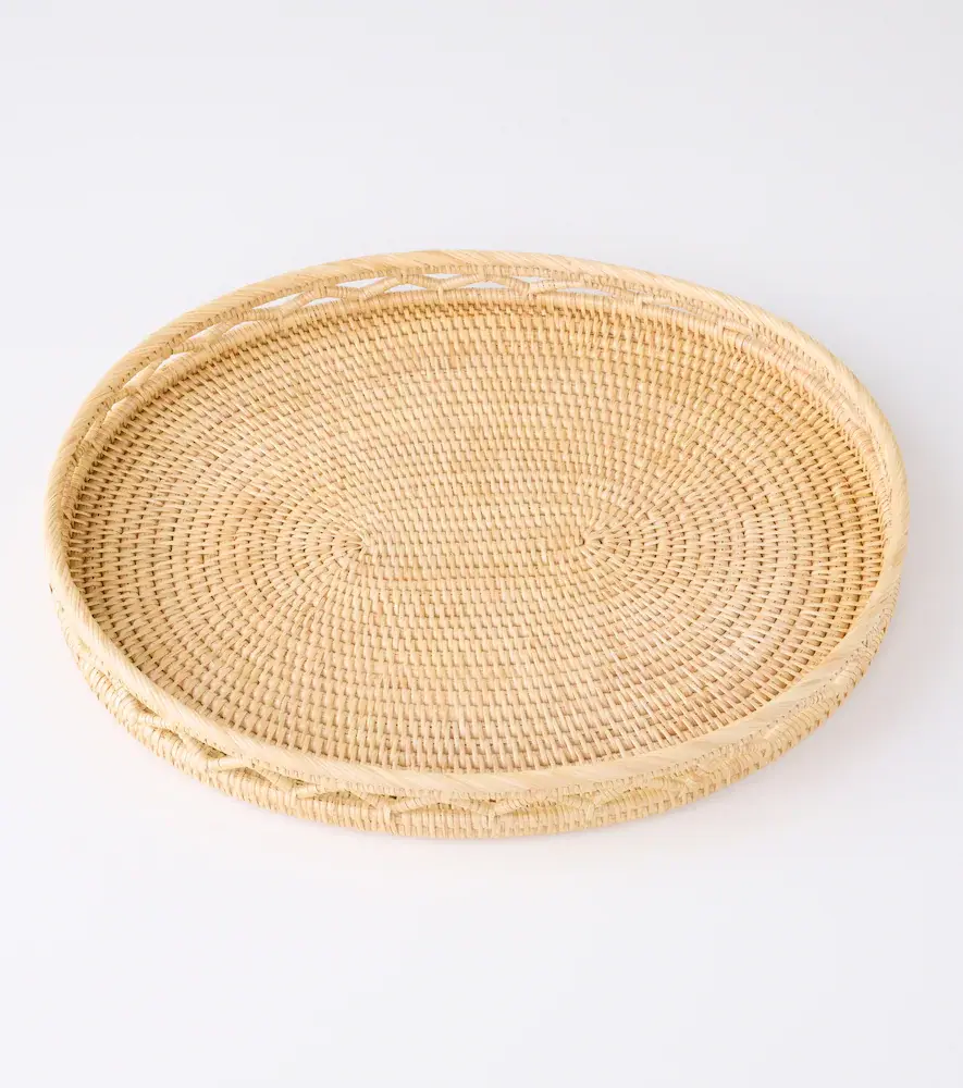 Cabana Sabbia wicker decorative tray | Thumbnail 3