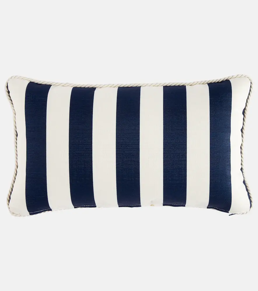 La DoubleJ Palazzo Blue cotton cushion | Thumbnail 3