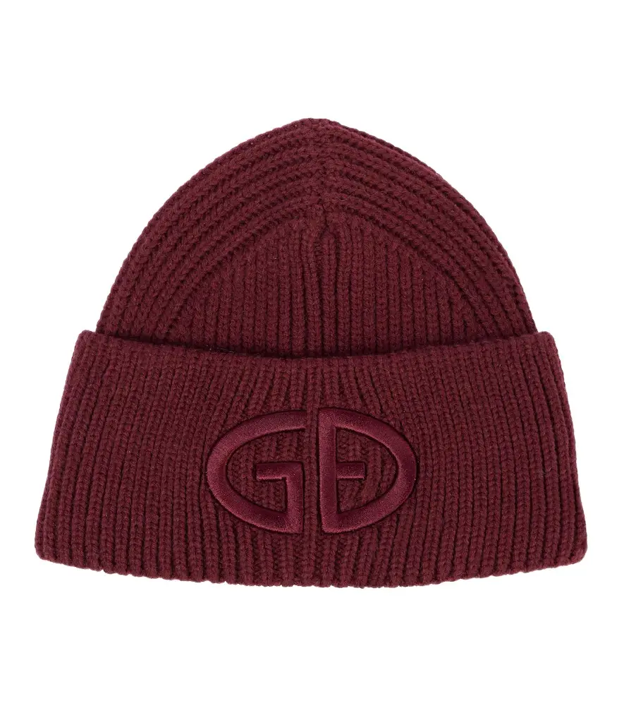 Goldbergh Valerie logo ribbed-knit beanie