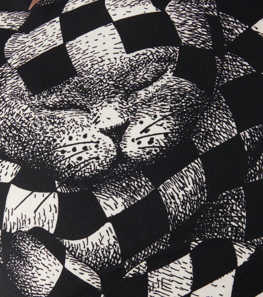 FORNASETTI High Fidelity silk cushion | Thumbnail 2