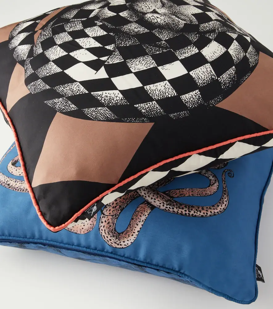 FORNASETTI High Fidelity silk cushion | Thumbnail 4