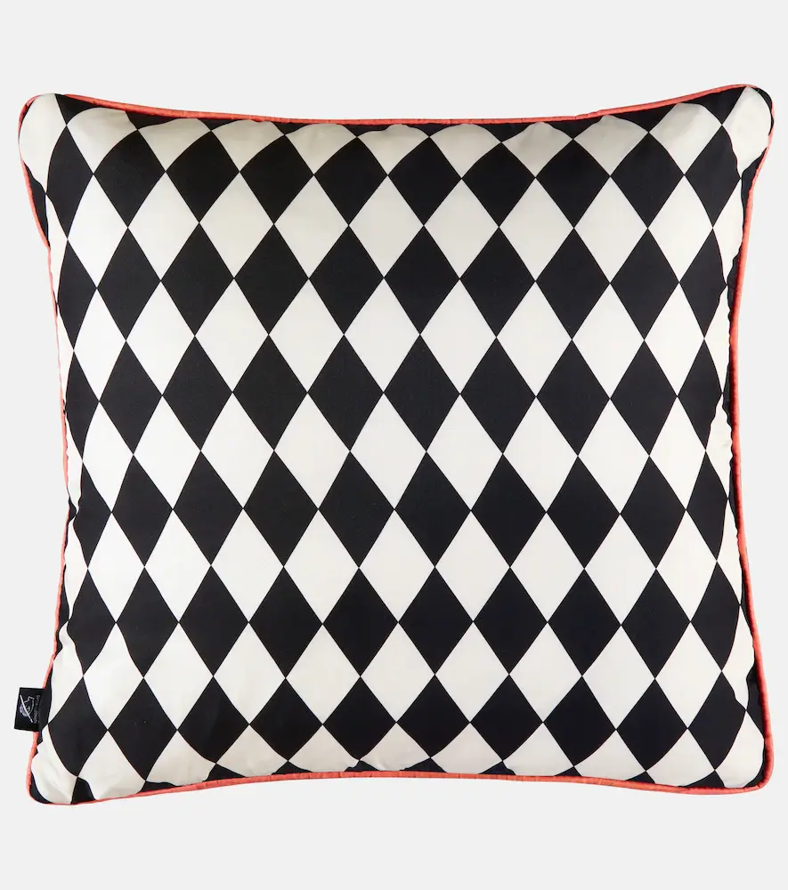 FORNASETTI High Fidelity silk cushion | Thumbnail 5