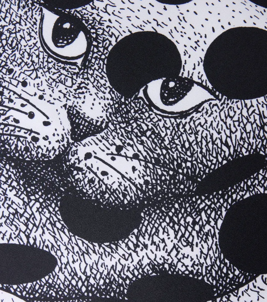FORNASETTI High Fidelity printed silk cushion | Thumbnail 2