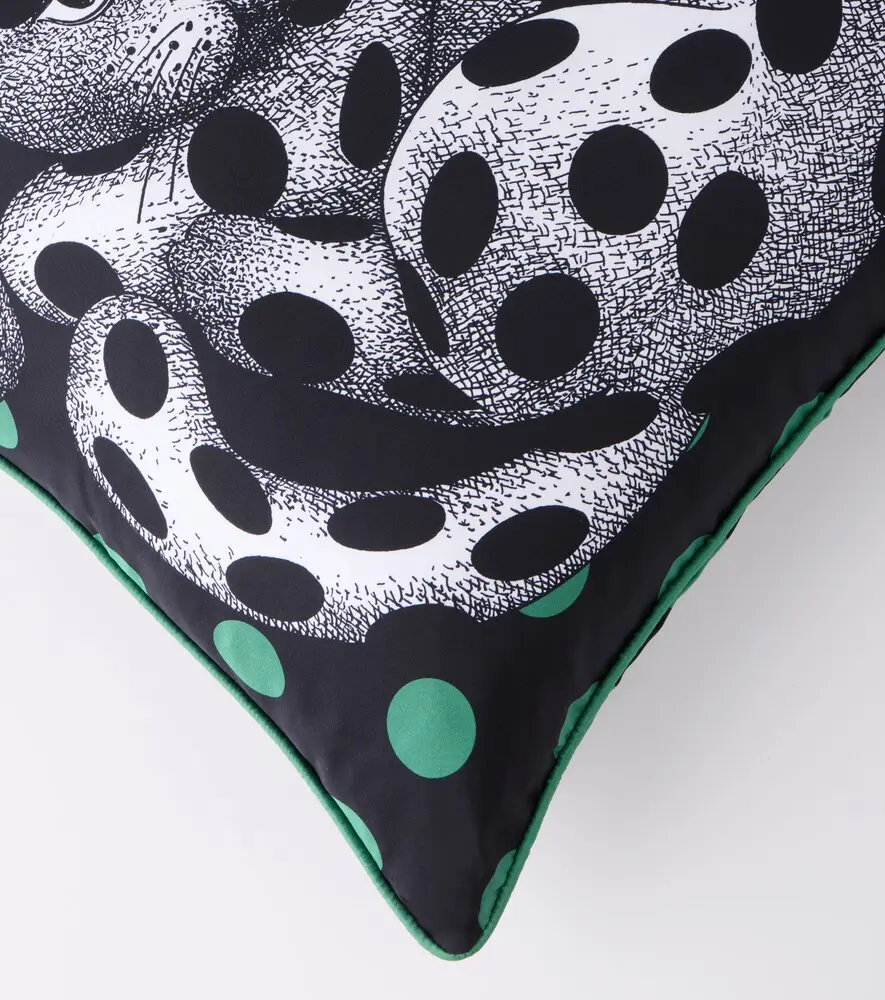 FORNASETTI High Fidelity printed silk cushion | Thumbnail 5