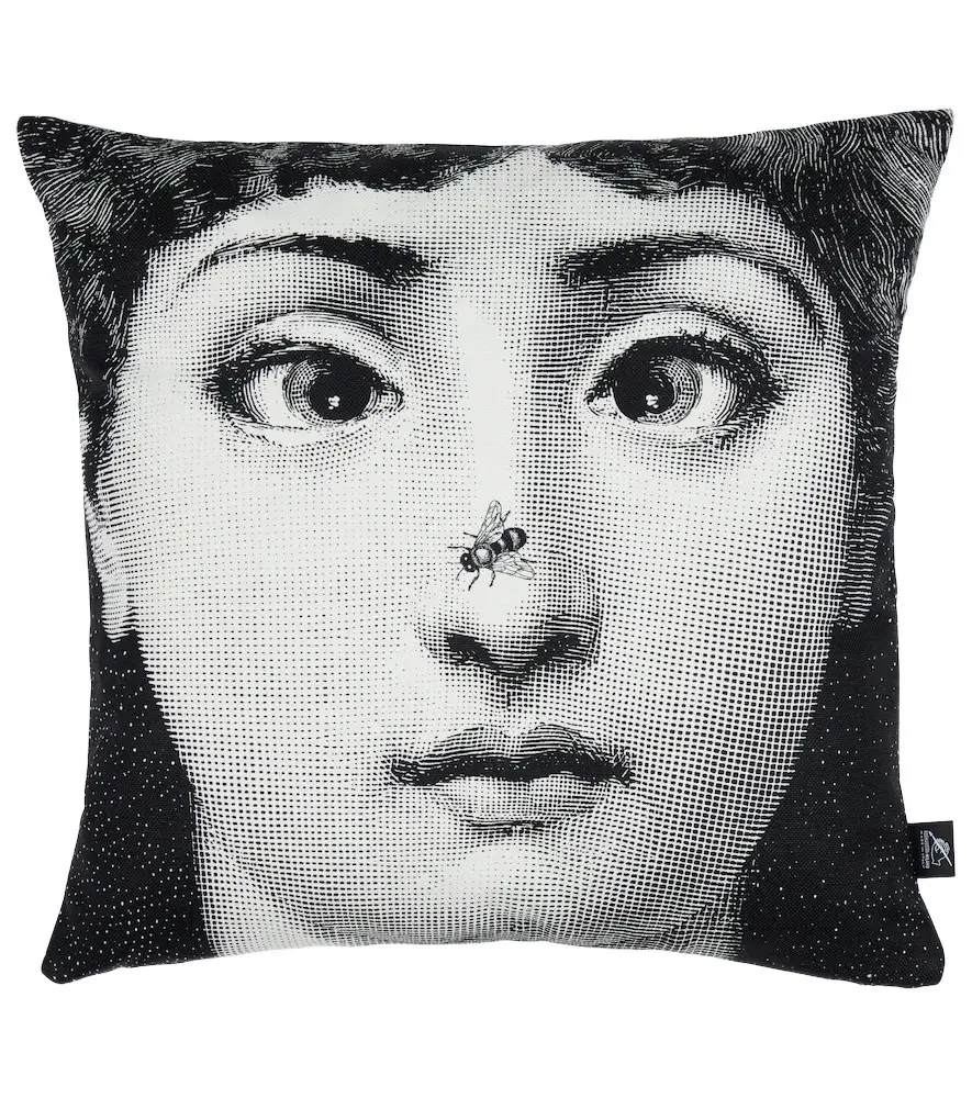 FORNASETTI Tema E Variazioni Ape cushion