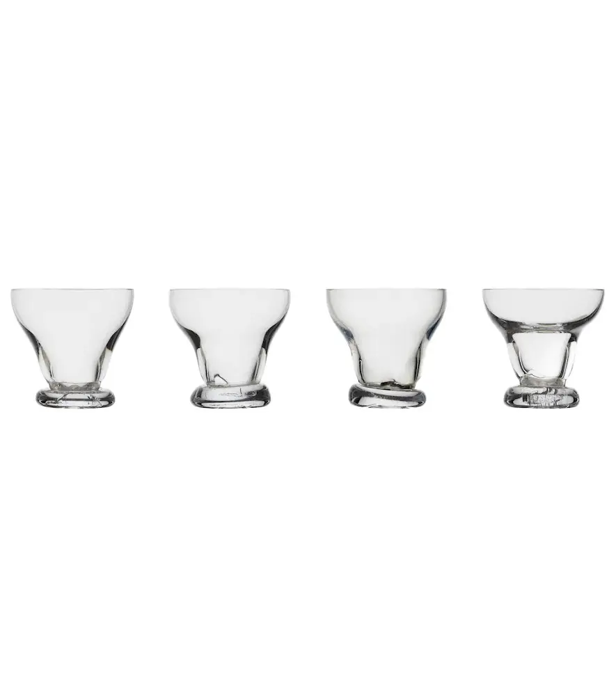 Milena Kling Overflow set of 4 glasses
