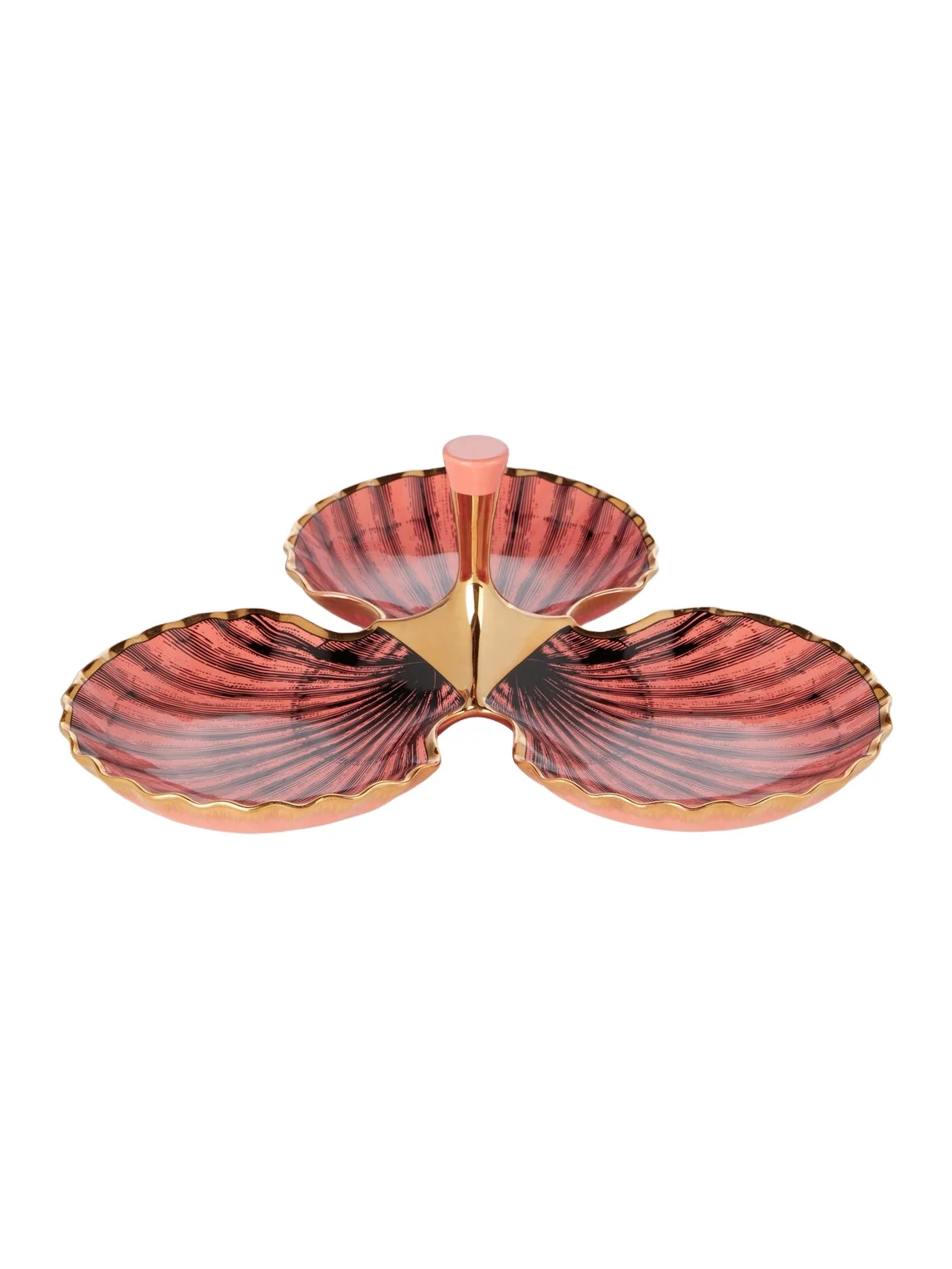 Jonathan Adler Sirena Trefoil porcelain serving dish