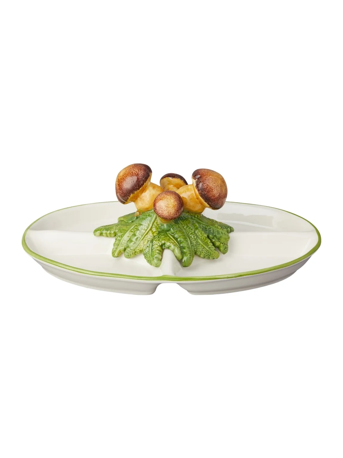 LES OTTOMANS Mushroom ceramic tray