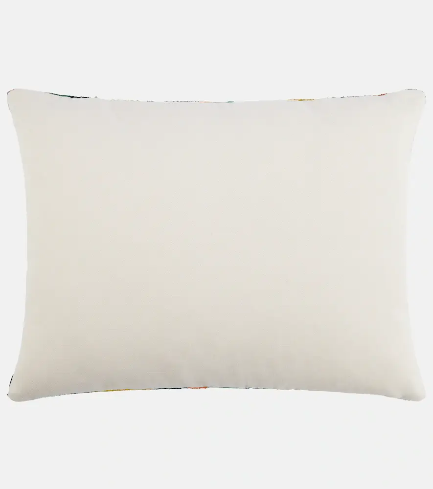 LES OTTOMANS Silk and cotton velvet cushion | Thumbnail 2