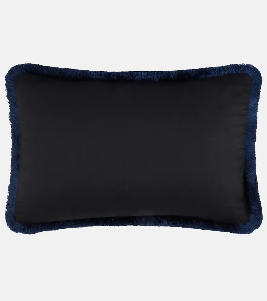 LES OTTOMANS Silk velvet cushion | Thumbnail 5