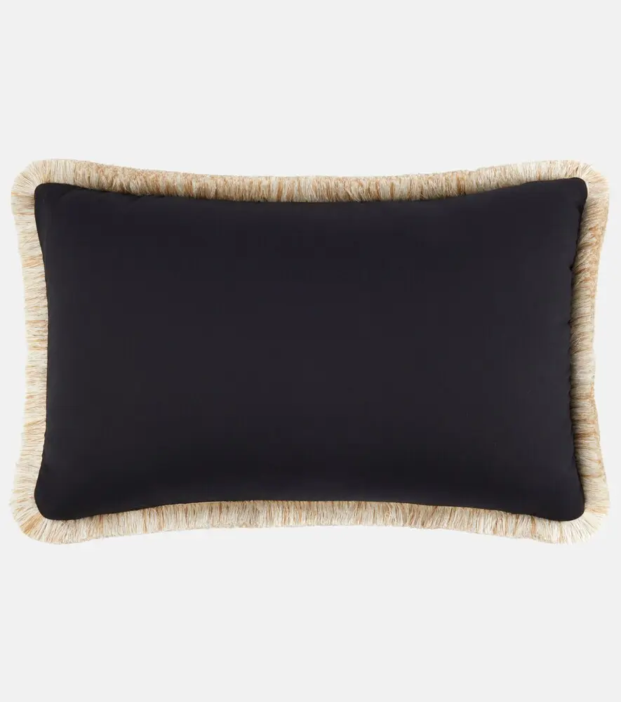 LES OTTOMANS Silk velvet cushion | Thumbnail 2
