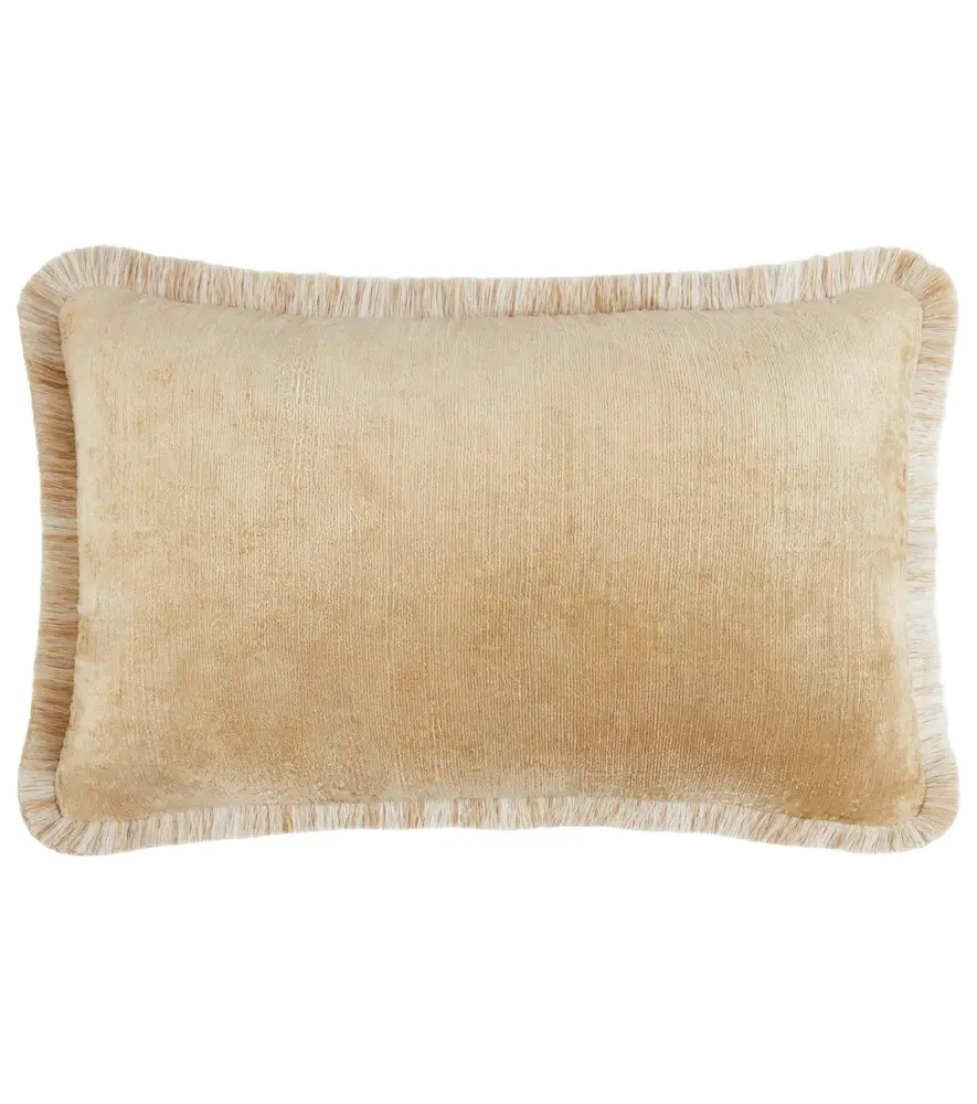 LES OTTOMANS Silk velvet cushion