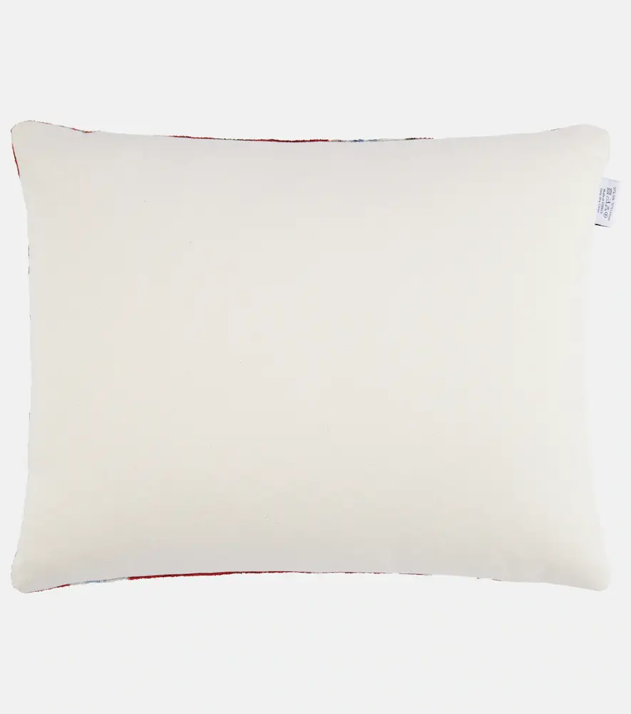 LES OTTOMANS Silk and cotton velvet cushion | Thumbnail 2