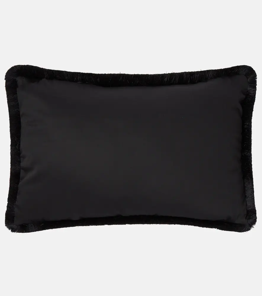 LES OTTOMANS Silk velvet cushion | Thumbnail 5