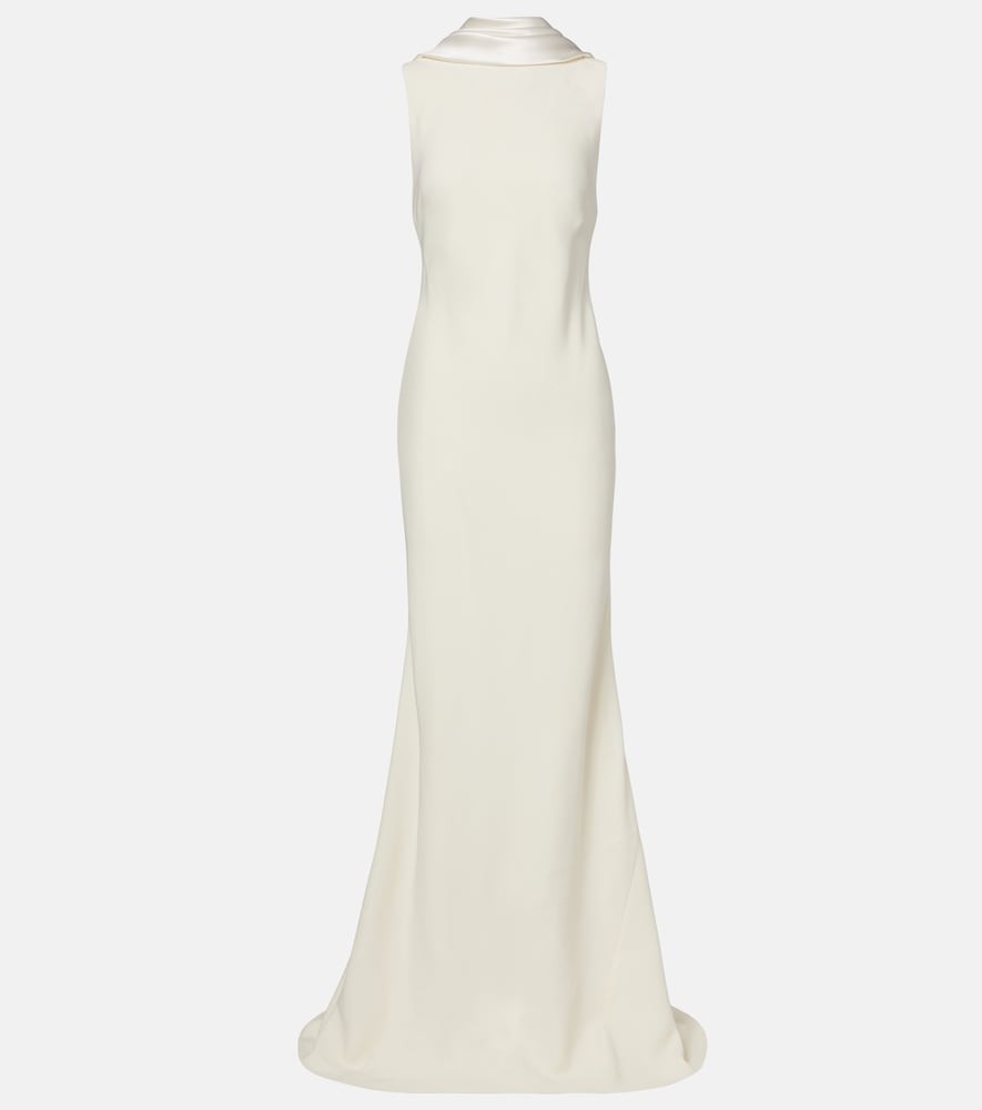 Bridal Miles wool-blend gown Bridal Miles wool-blend gown