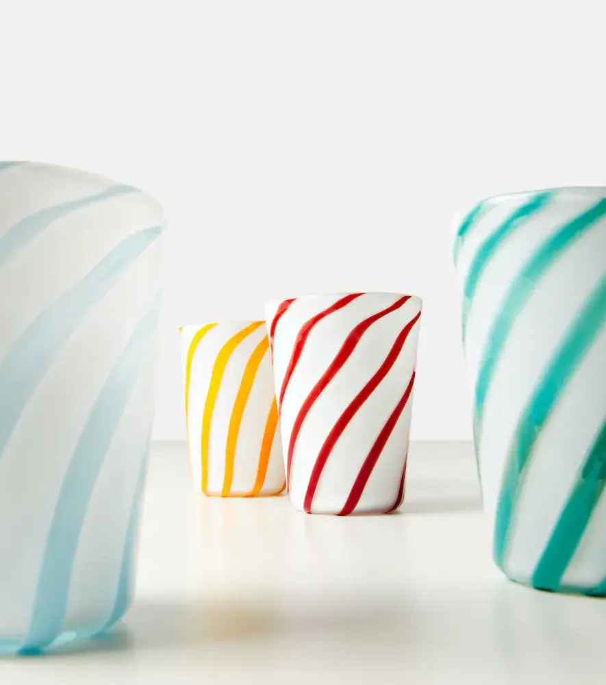Bitossi Set of 4 striped glasses | Thumbnail 3 Bitossi Set of 4 striped glasses | Thumbnail 3