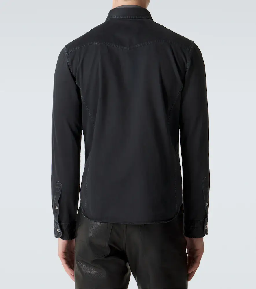 Tom Ford Cotton twill Western shirt | Thumbnail 5
