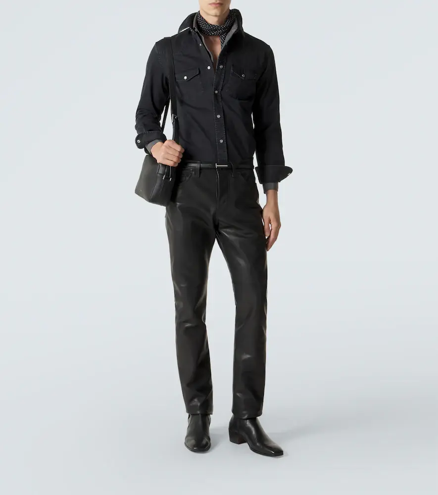 Tom Ford Cotton twill Western shirt | Thumbnail 6