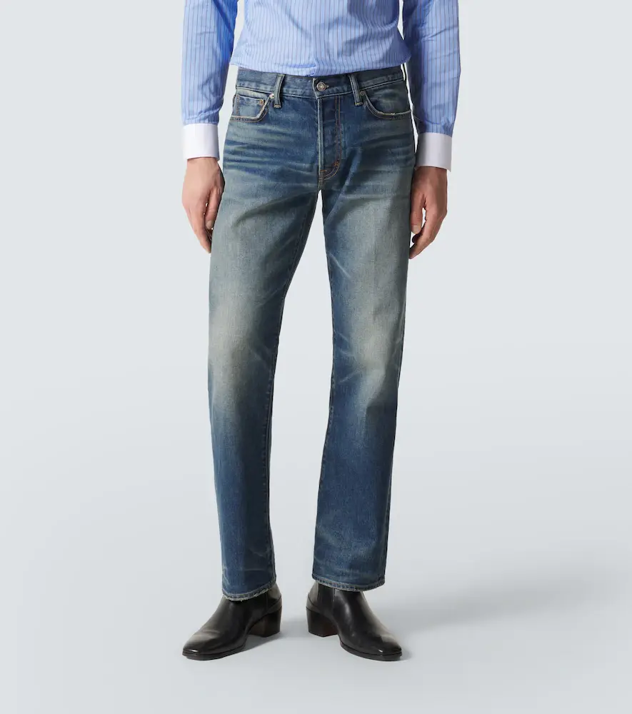 Tom Ford Faded straight jeans | Thumbnail 4