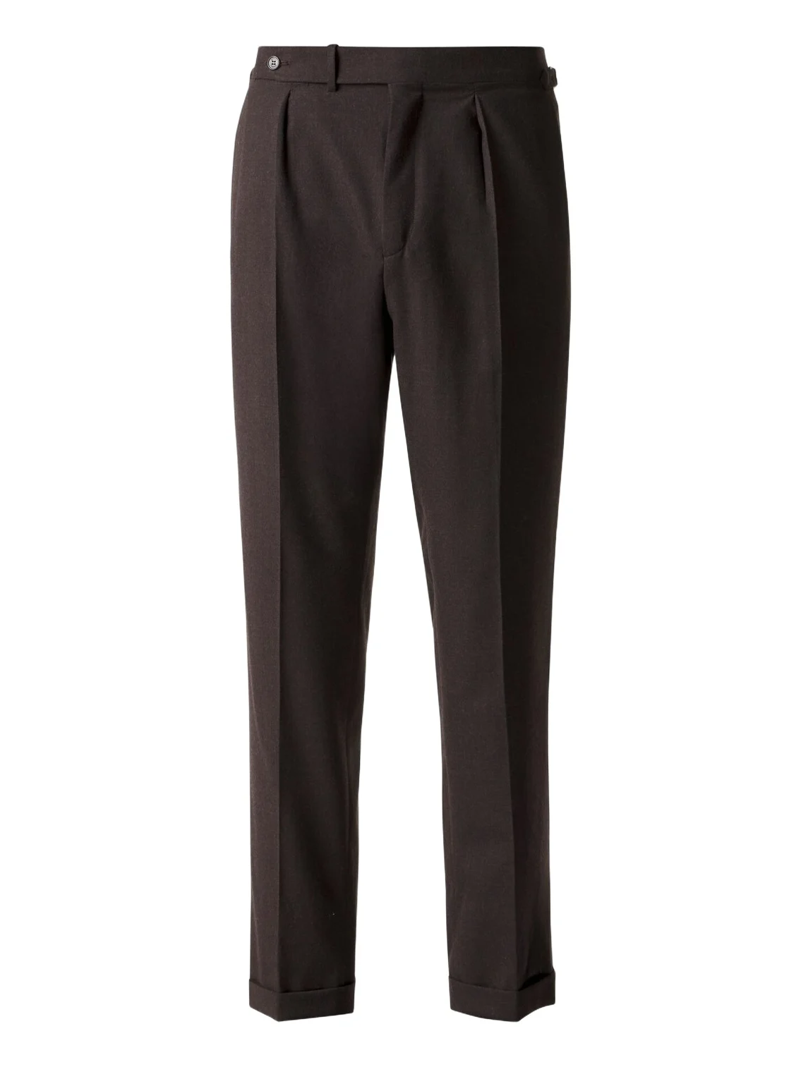dunhill Wool and cashmere flannel tapered pants