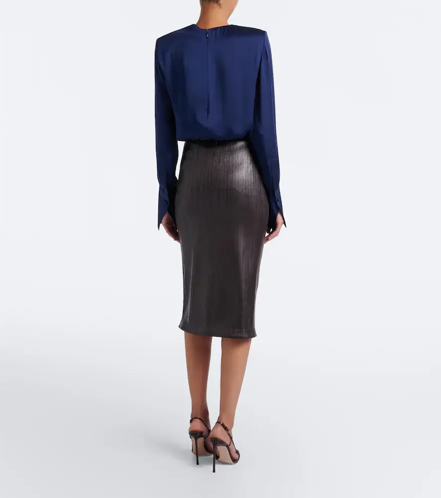 Tom Ford Leather pencil skirt | Thumbnail 2 Tom Ford Leather pencil skirt | Thumbnail 2