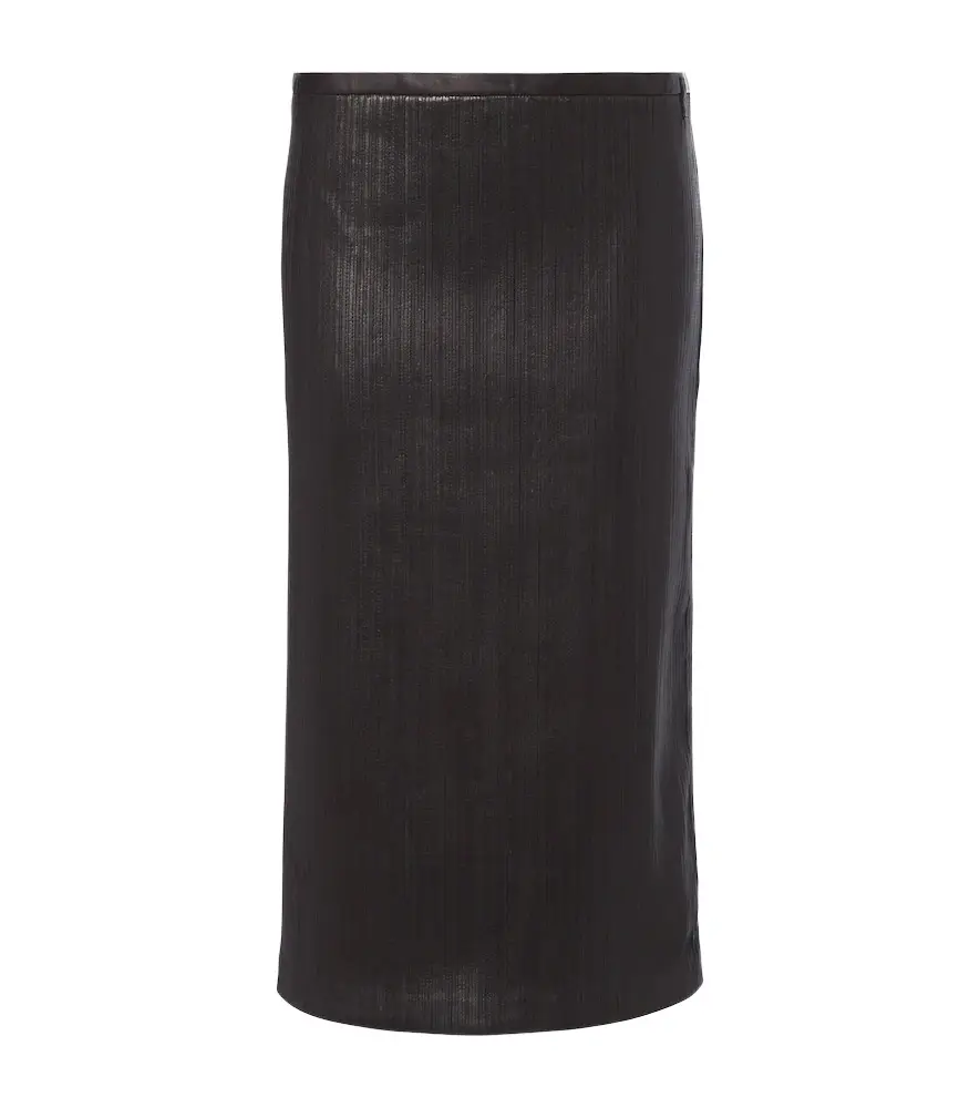 Leather pencil skirt Leather pencil skirt