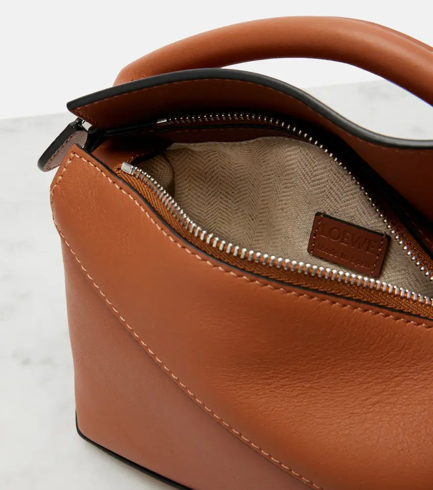 Loewe Puzzle Edge Mini leather top-handle bag | Thumbnail 2