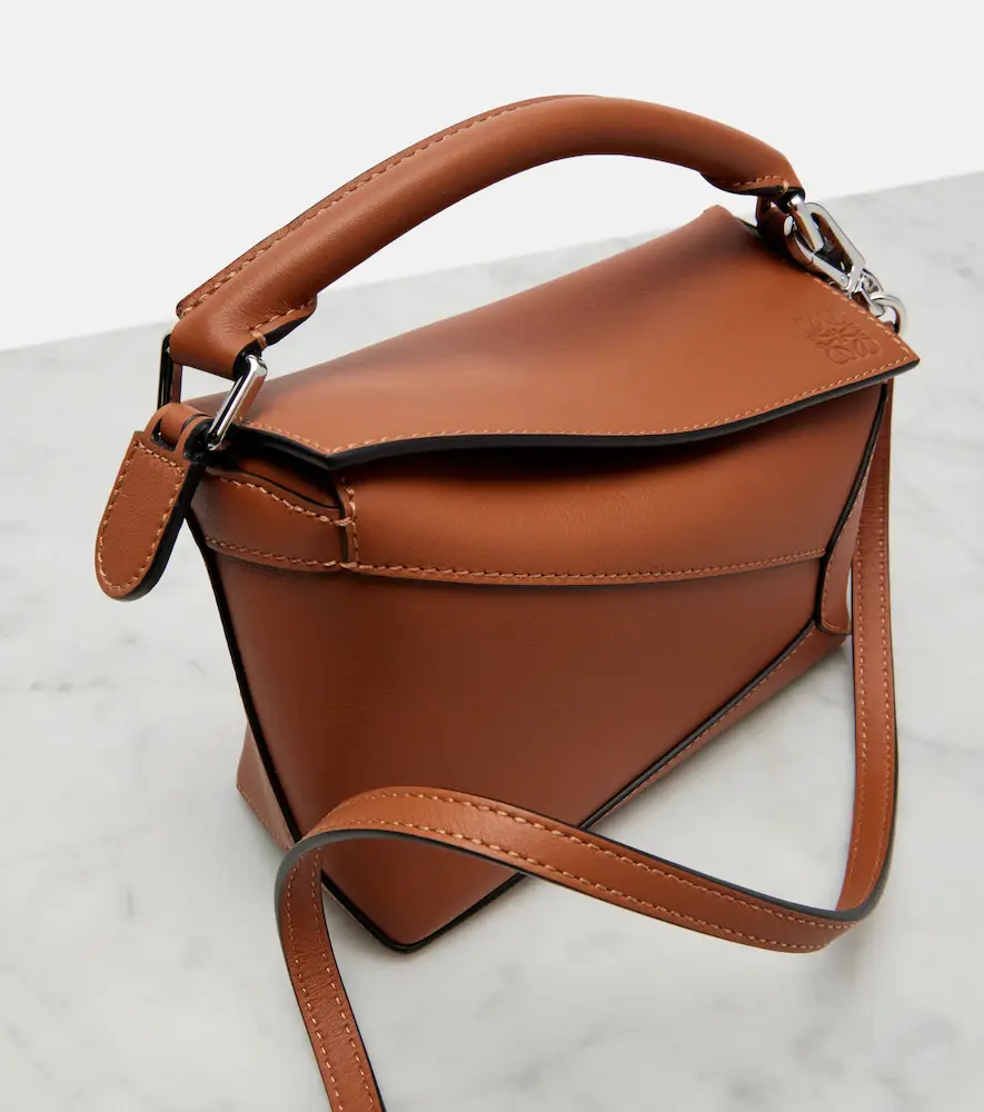Loewe Puzzle Edge Mini leather top-handle bag | Thumbnail 3